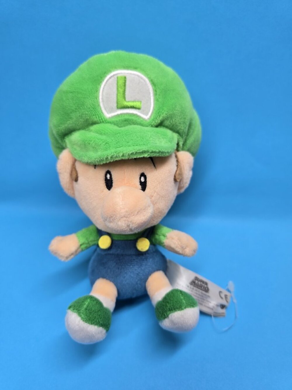 Super Mario ALL STAR COLLECTION Plush Baby Luigi 5.5" Stuffed Toy